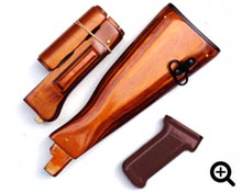 AKM Cybergun plywood stock set