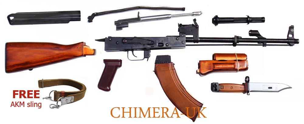 Cybergun AK47 AKM Co2 air rifle stripped