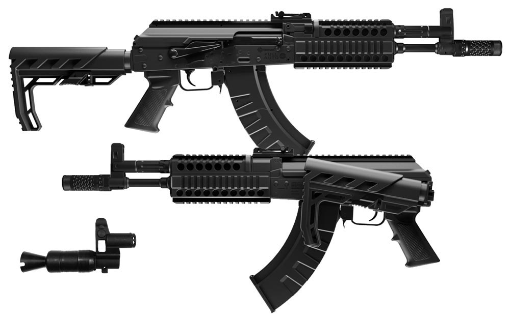 Crosman AK1 Co2 rifles