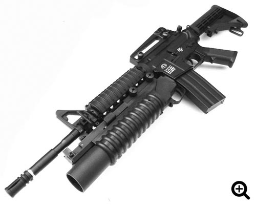 177 FN M4A1 air rifle with M203 grenade launcher