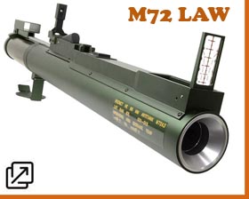 Arrow Dynamics M72 LAW pyrotechnics grenade launcher