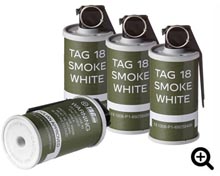 TAG-18 White Smoke Grenade